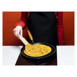 Staub Crepera Con Mango De Madera 28 Cm, Hierro Fundido, Negro 10 Staub Crepera Con Mango De Madera 28 Cm, Hierro Fundido, Negro -Staub Verkoop 424421745