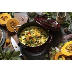 Staub Cocotte 26 Cm, Redondo, Granadina, Hierro Fundido -Staub Verkoop 424422049