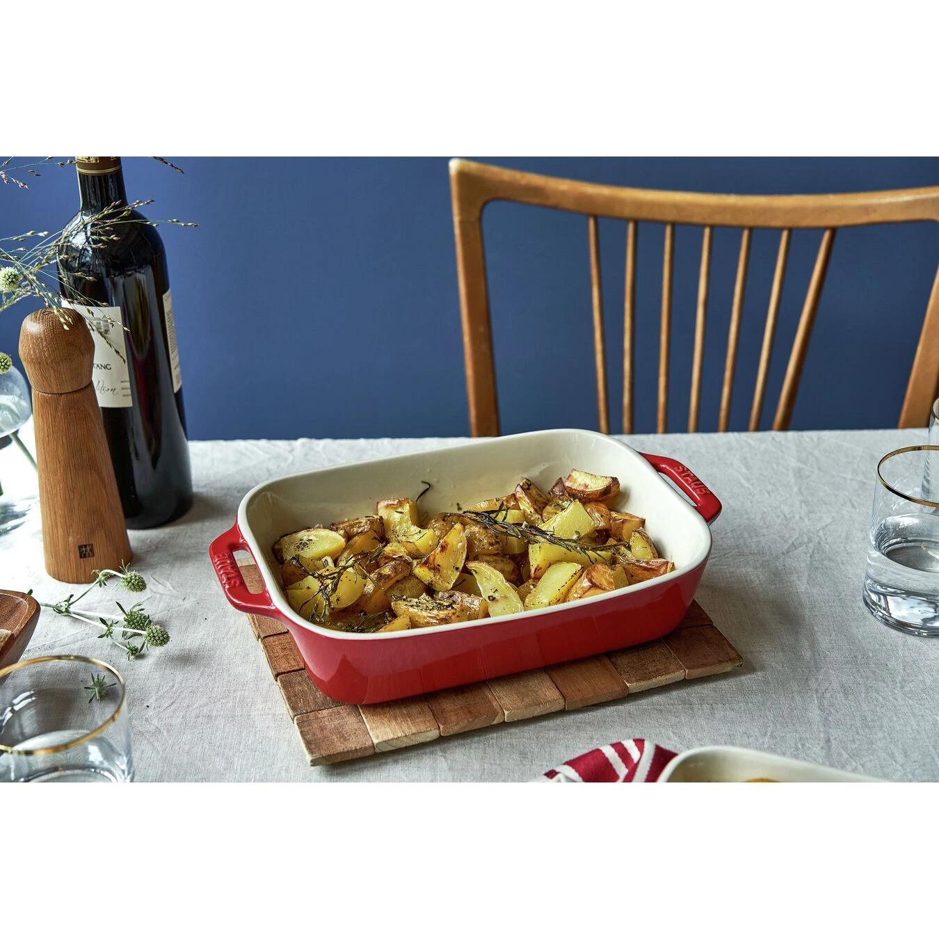 Staub Fuente Para Horno 27 X 20 Cm, Cerámica 5 Staub Fuente Para Horno 27 X 20 Cm, Cerámica - Imagen 3