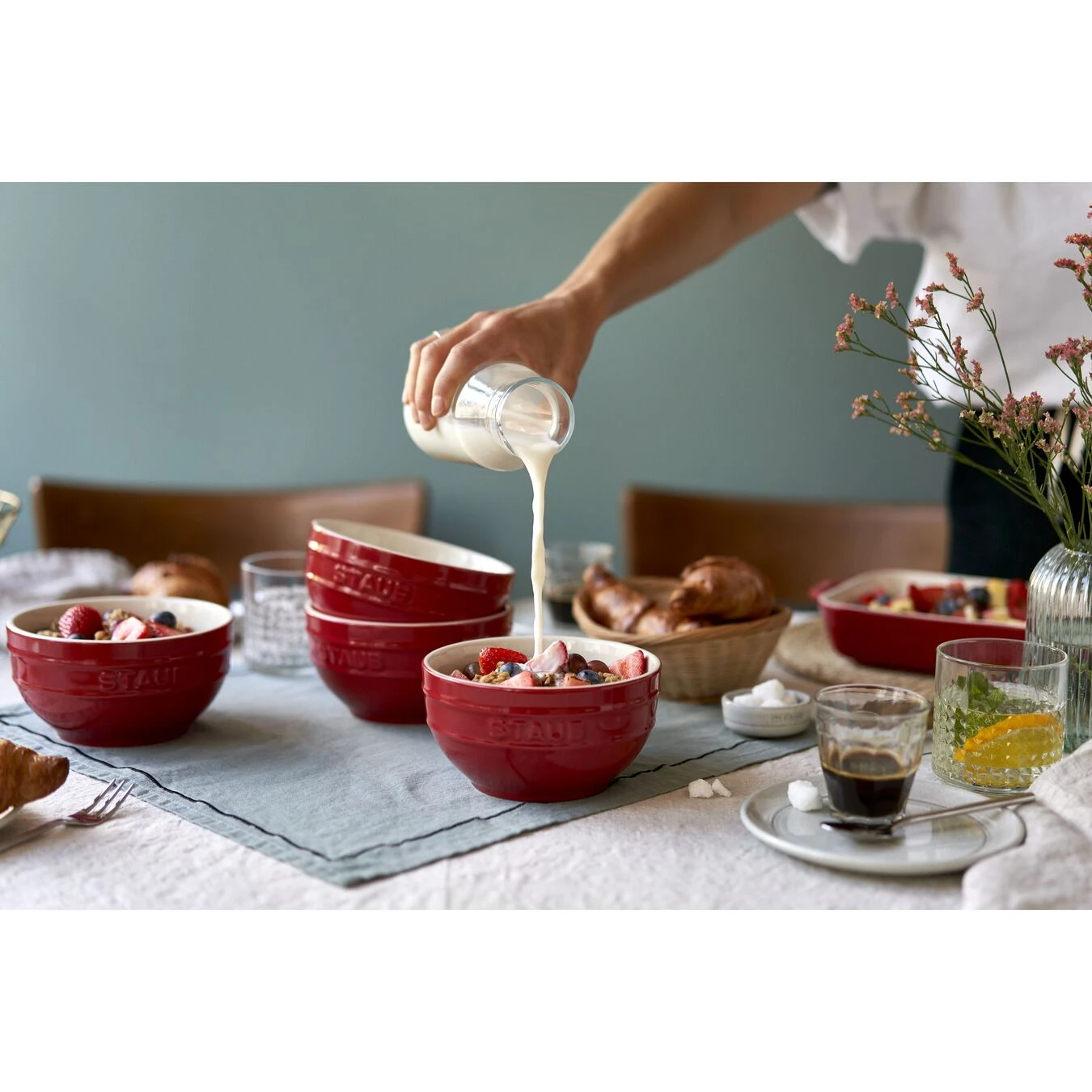 Staub Cuenco 14 Cm, Cerámica, Cereza 6 Staub Cuenco 14 Cm, Cerámica, Cereza - Imagen 4