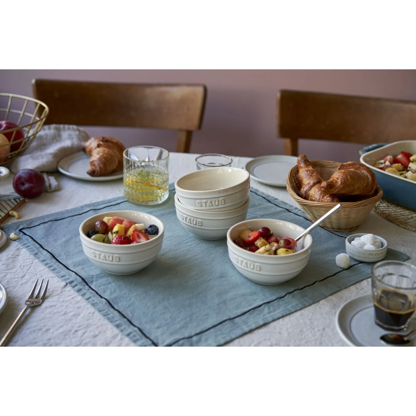 Staub Cuenco 12 Cm, Cerámica, Blanco Marfil 7 Staub Cuenco 12 Cm, Cerámica, Blanco Marfil - Imagen 5