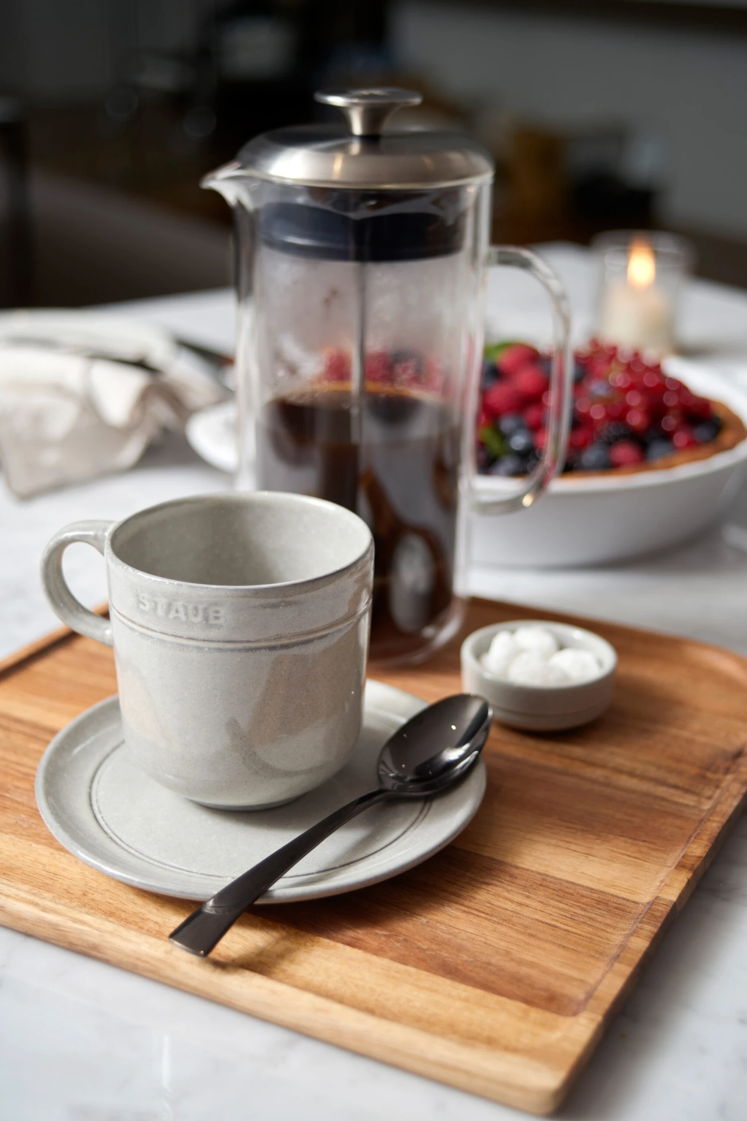 Taza Staub New White Truffle 4 Taza Staub New White Truffle - Imagen 2