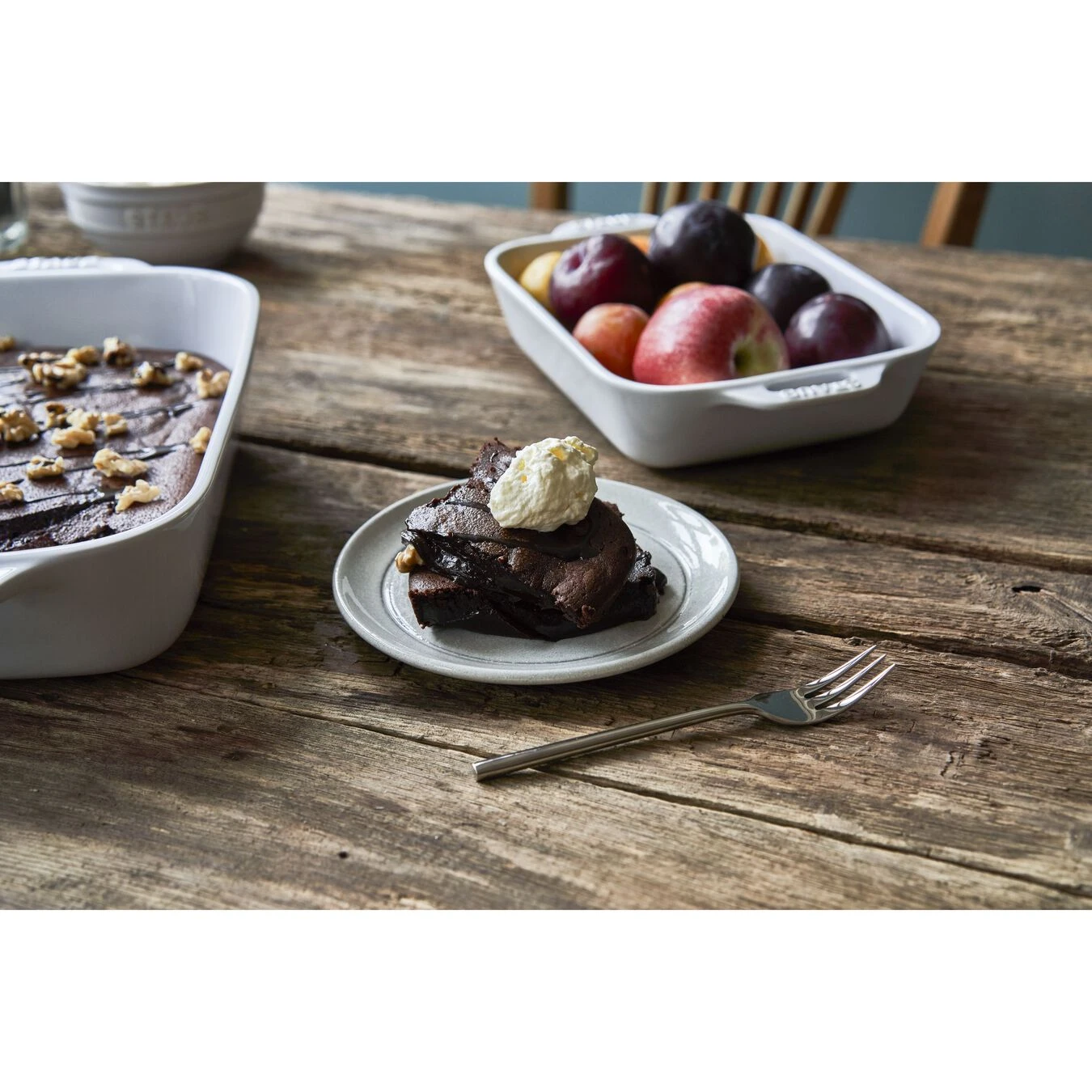 Staub Plato Plano 15 Cm, Cerámica, Blanco Trufa 6 Staub Plato Plano 15 Cm, Cerámica, Blanco Trufa - Imagen 4