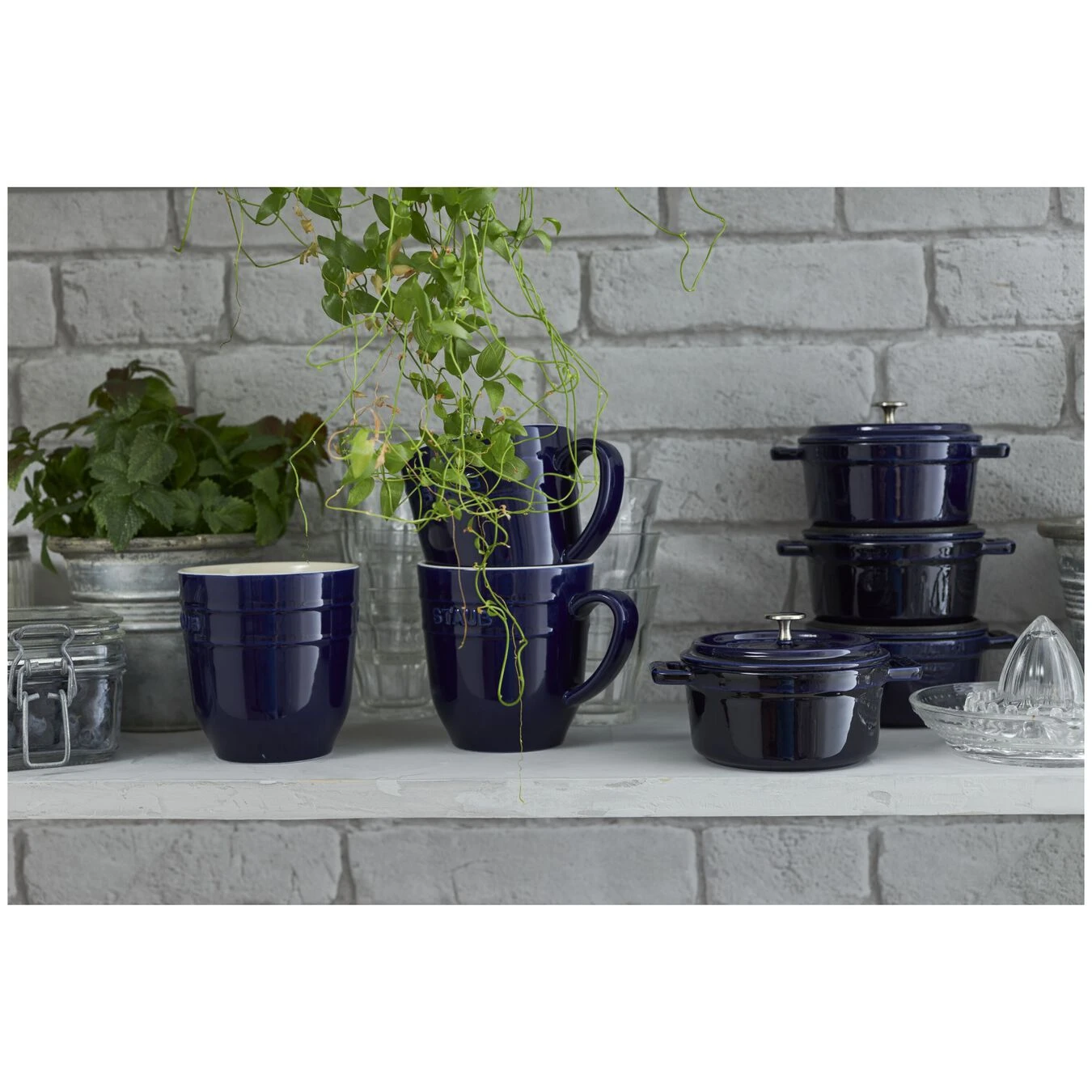 Staub Taza 350 Ml, Cerámica, Azul Oscuro 4 Staub Taza 350 Ml, Cerámica, Azul Oscuro - Imagen 2