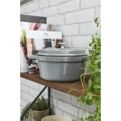 Staub Cocotte 16 Cm, Redondo, Gris Grafito, Hierro Fundido 11 Staub Cocotte 16 Cm, Redondo, Gris Grafito, Hierro Fundido -Staub Verkoop 750032229