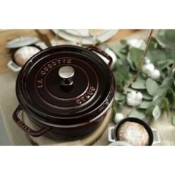 Staub Cocotte 26 Cm, Redondo, Granadina, Hierro Fundido -Staub Verkoop 750047416