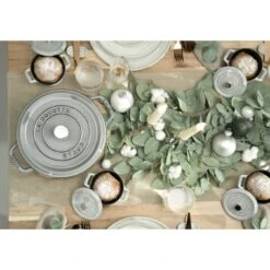 Staub Cocotte 26 Cm, Redondo, Gris Grafito, Hierro Fundido -Staub Verkoop 750047422