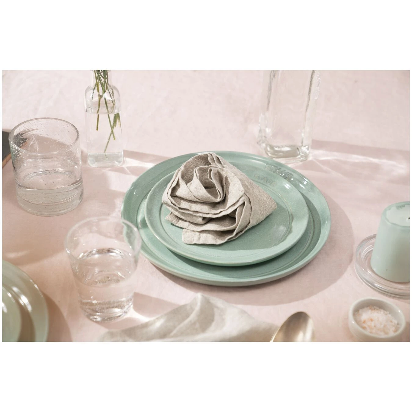 Staub Plato Plano 20 Cm, Cerámica, Salvia 6 Staub Plato Plano 20 Cm, Cerámica, Salvia - Imagen 4