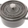 Staub Mini Cocotte - Cocotte 10cm, 0,25L, Gris 1 Staub Mini Cocotte - Cocotte 10cm, 0,25L, Gris -Staub Verkoop SB1101018 01 staub sb1101018 01