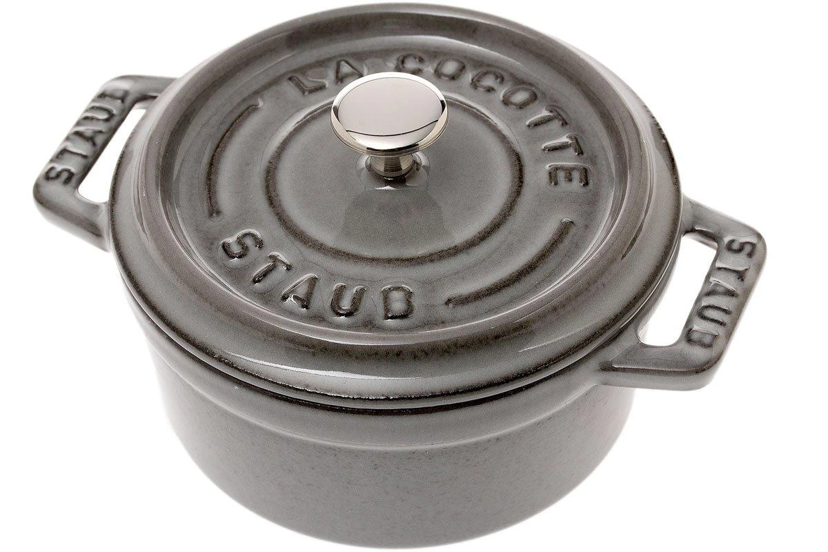 Staub Mini Cocotte - Cocotte 10cm, 0,25L, Gris
