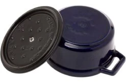 Staub Mini Cocotte - Cocotte 10cm, 0,25L, Azul -Staub Verkoop SB1101091 03 staub sb1101091 03
