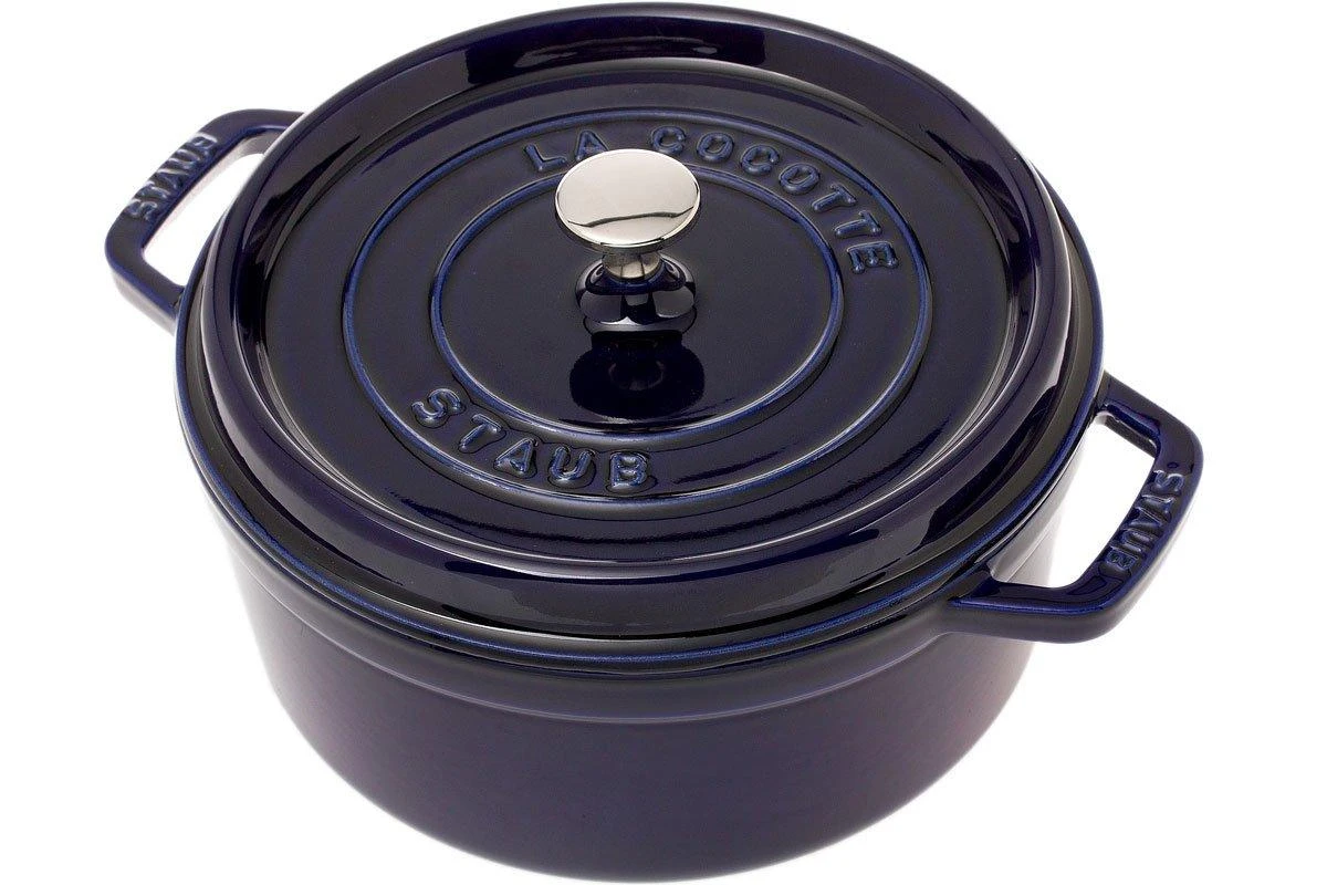 Staub Cocotte - Cocotte 24cm, 3,8L, Azul 3 Staub Cocotte - Cocotte 24cm, 3,8L, Azul