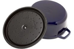 Staub Cocotte - Cocotte 24cm, 3,8L, Azul 7 Staub Cocotte - Cocotte 24cm, 3,8L, Azul -Staub Verkoop SB1102491 03 staub sb1102491 03