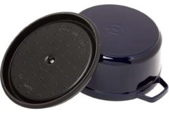 Staub Cocotte - Cocotte 26cm, 5,2L, Azul -Staub Verkoop SB1102691 03 staub sb1102691 03