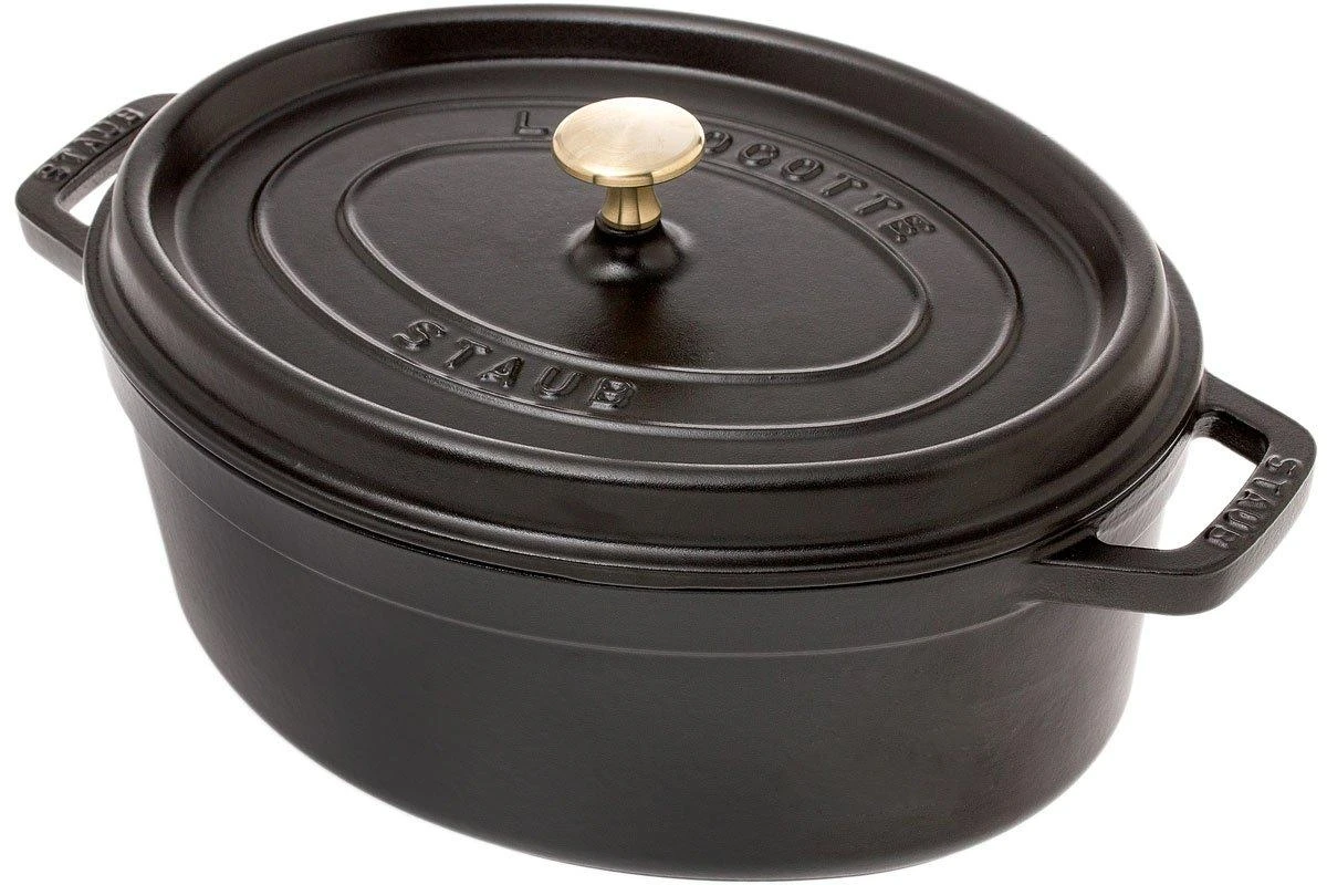Staub Cocotte - Cocotte 29cm, 4,2L, Negro 3 Staub Cocotte - Cocotte 29cm, 4,2L, Negro