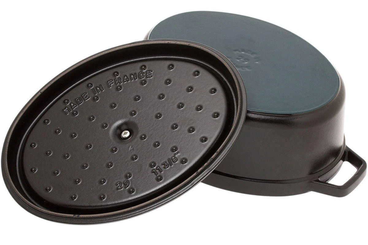Staub Cocotte - Cocotte 29cm, 4,2L, Negro 5 Staub Cocotte - Cocotte 29cm, 4,2L, Negro - Imagen 3