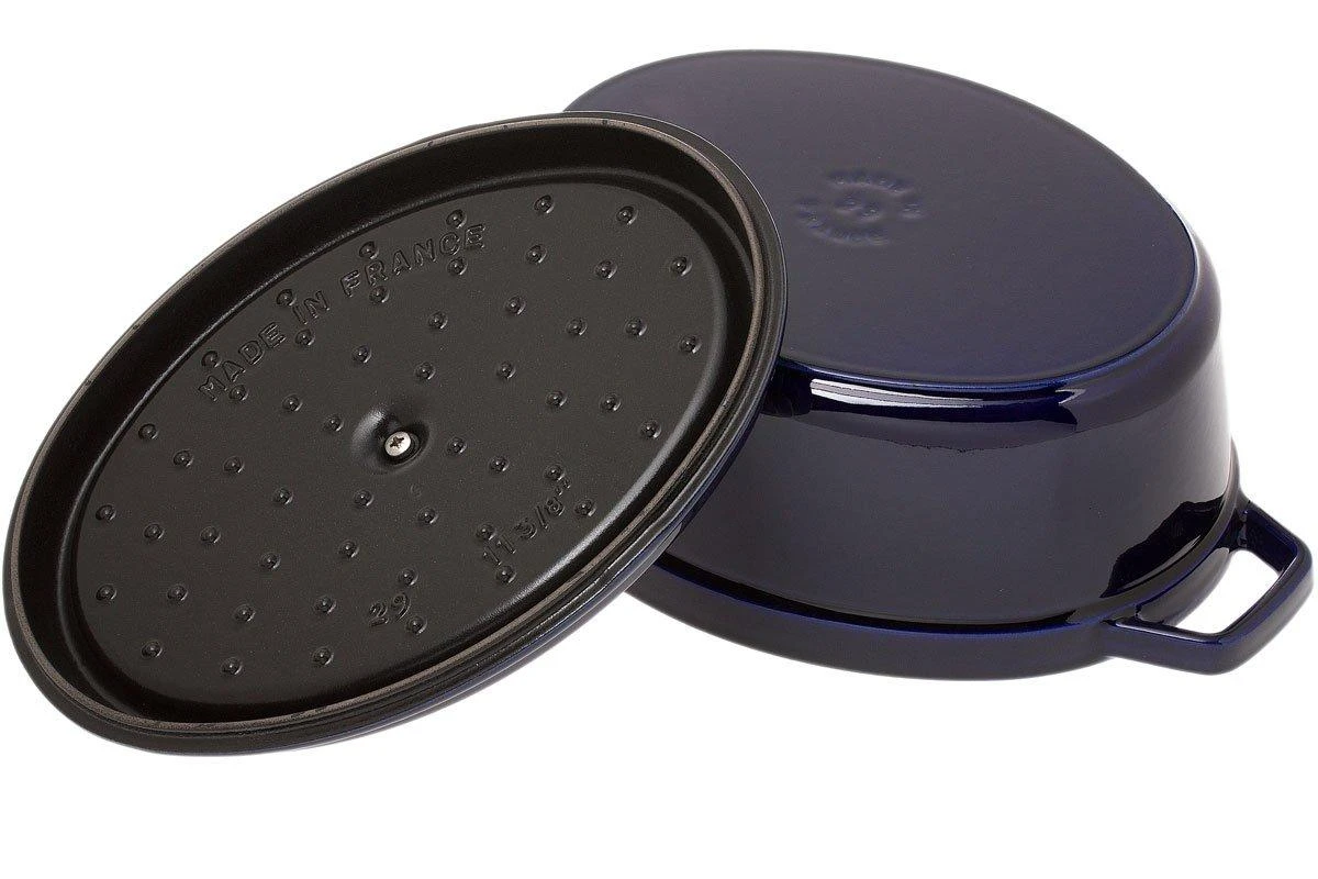 Staub Cocotte - Cocotte 29cm, 4,2L, Azul 5 Staub Cocotte - Cocotte 29cm, 4,2L, Azul - Imagen 3