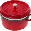 Staub Cocotte - Cocotte 26cm, 5,2L, Rojo Con Bandeja De Vapor