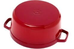 Staub Cocotte - Cocotte 26cm, 5,2L, Rojo Con Bandeja De Vapor 9 Staub Cocotte - Cocotte 26cm, 5,2L, Rojo Con Bandeja De Vapor -Staub Verkoop SB1133806 04 staub sb1133806 04