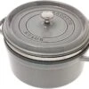 Staub Cocotte - Cocotte 26cm, 5,2L, Gris Con Bandeja De Vapor -Staub Verkoop SB1133818 01 staub sb1133818 01