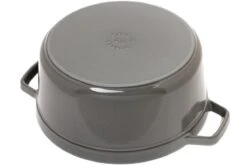 Staub Cocotte - Cocotte 26cm, 5,2L, Gris Con Bandeja De Vapor 10 Staub Cocotte - Cocotte 26cm, 5,2L, Gris Con Bandeja De Vapor -Staub Verkoop SB1133818 04 staub sb1133818 04