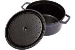 Staub Cocotte- Cocotte 26cm, 5,2L, Azul Con Bandeja De Vapor 9 Staub Cocotte- Cocotte 26cm, 5,2L, Azul Con Bandeja De Vapor -Staub Verkoop SB1133891 03 staub sb1133891 03