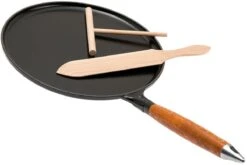 Staub Sartén Para Pancakes / Crepera 28cm, Negro