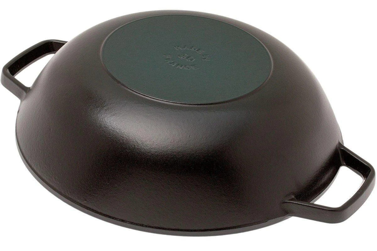 Staub Sartén Wok Pequeño 30 Cm, 4,4L, Negro 5 Staub Sartén Wok Pequeño 30 Cm, 4,4L, Negro - Imagen 3