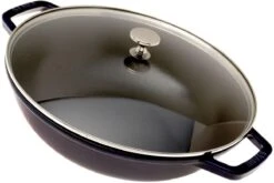 Staub Sartén Wok Pequeño 30 Cm, 4,4L, Azul